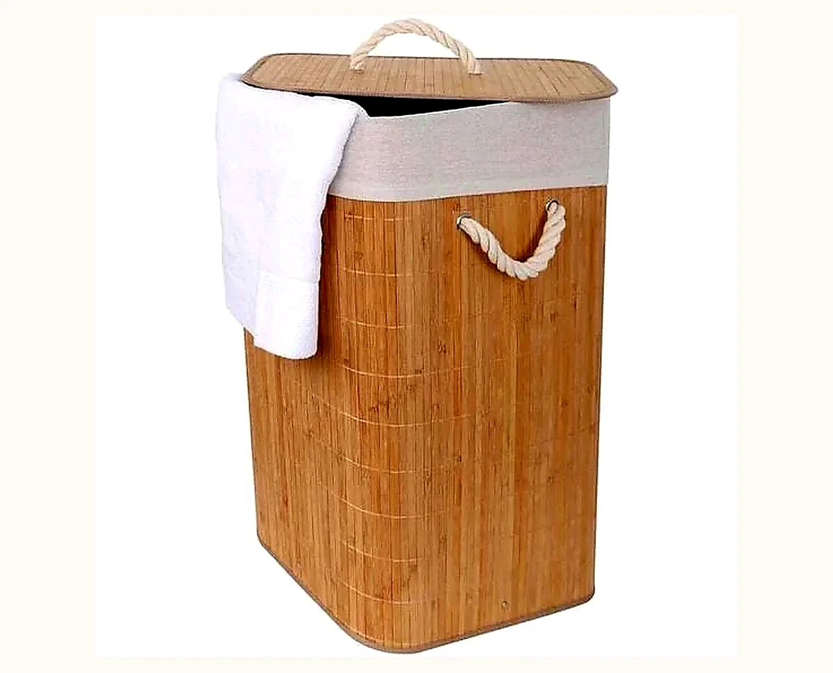 Bamboo Laundry Hamper