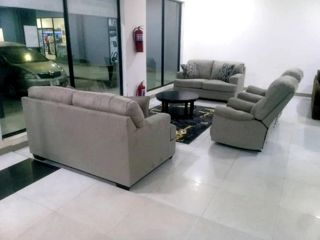Grey Lounge Sofa Set