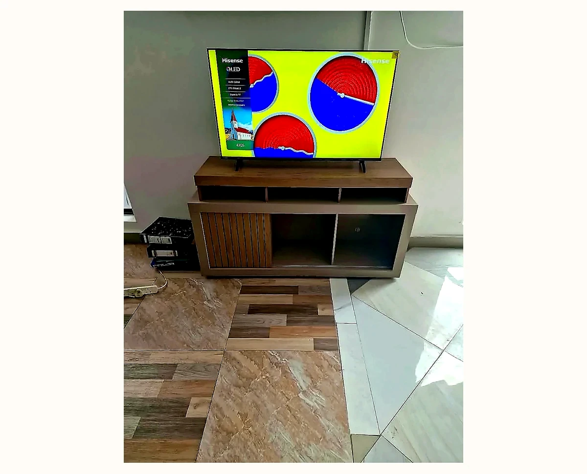 TV Stand with Television