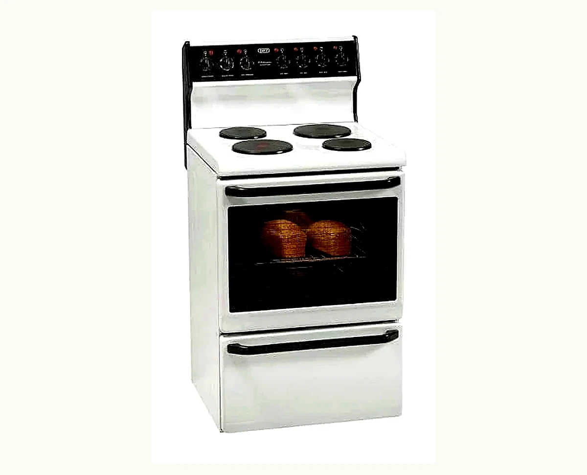 White Electric Cooker