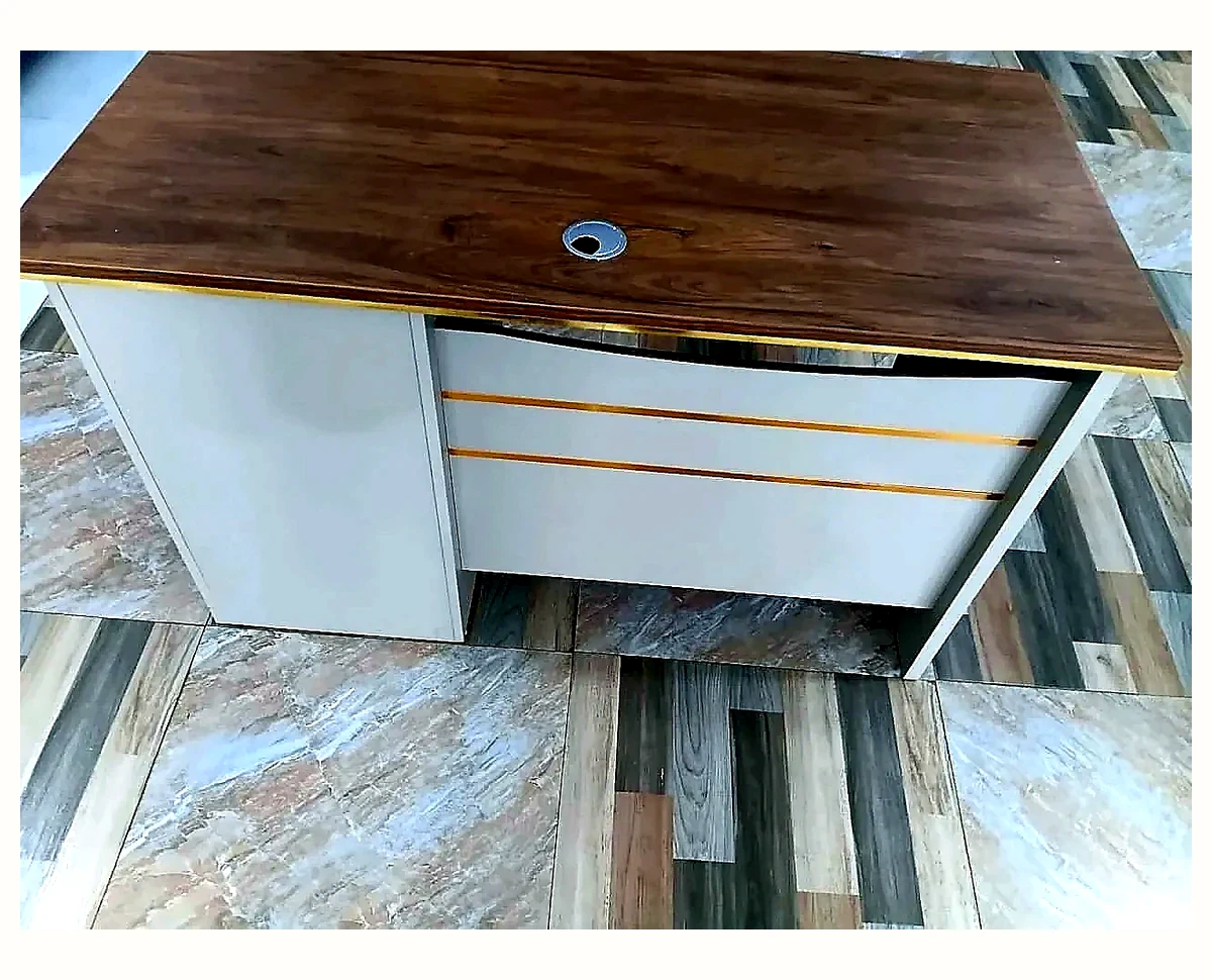 White Timber Office Desk